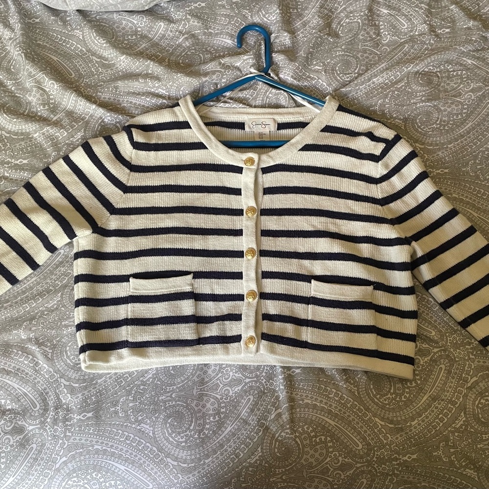 Jessica Simpson XL striped Top!